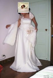 編織華美嫁衣 xiner534 婚紗、禮服與毛披肩的混紗魅力